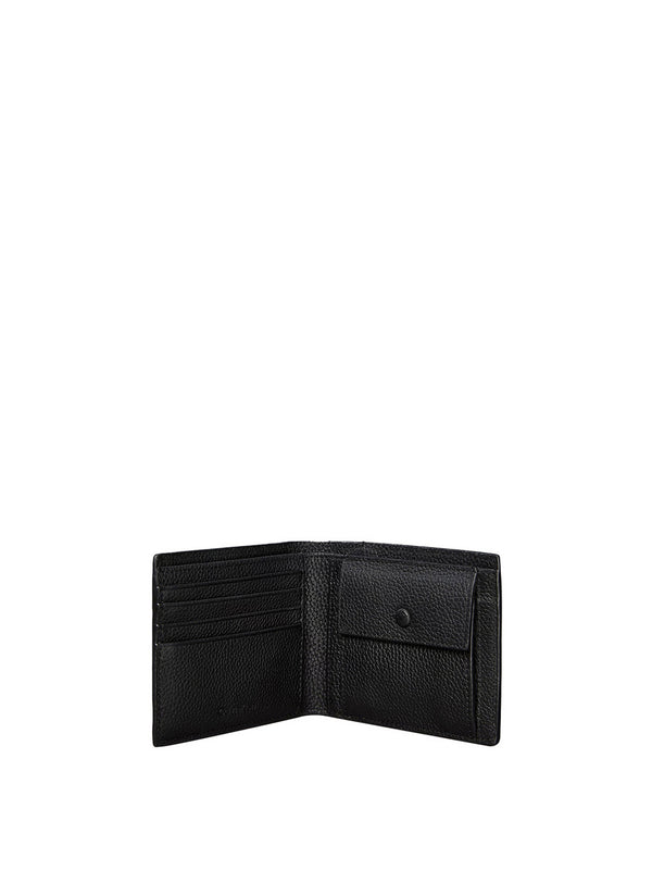 Calvin Klein Portafoglio Calvin Klein Con Logo Laminato E Portamonete - Nero