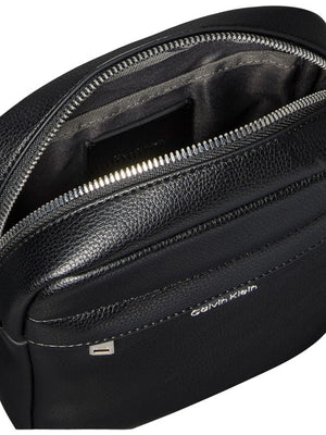 CALVIN ACC.1USCITA Borsa A Tracolla Calvin KleinRaised Reporter - Nero