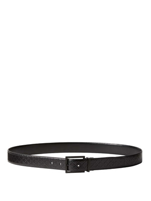 CALVIN ACC.1USCITA Cintura Calvin Klein Square Buckle Smooth - Nero