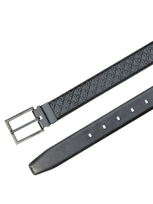 CALVIN ACC.1USCITA Cintura Calvin Klein Square Buckle Smooth - Nero