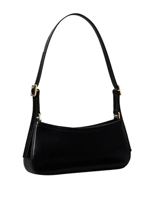 CALVIN ACC.1USCITA Borsa A Spalla Calvin Klein Logo Frontale - Nero