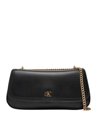 CALVIN ACC.1USCITA Borsa a Tracolla Calvin Klein Ck Convertible Chain Small - Nero