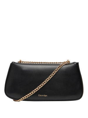CALVIN ACC.1USCITA Borsa a Tracolla Calvin Klein Ck Convertible Chain Small - Nero