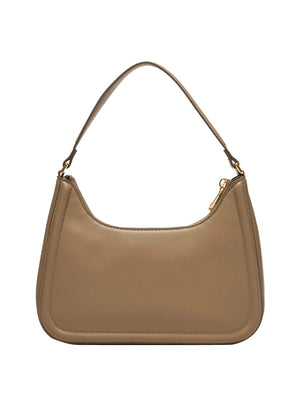 CALVIN ACC.1USCITA Borsa A Spalla Calvin Klein Monogramma Frontale - Beige