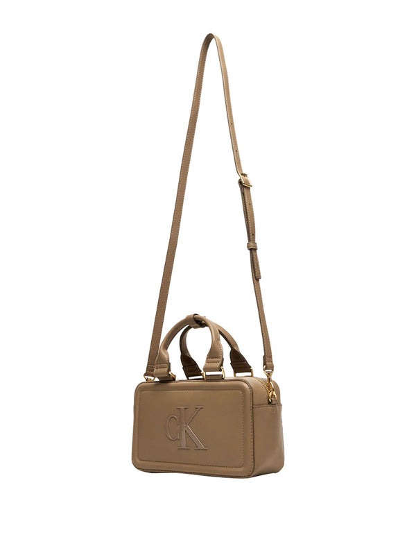 CALVIN ACC.1USCITA Borsa A Mano Calvin Klein Mini Tote - Beige