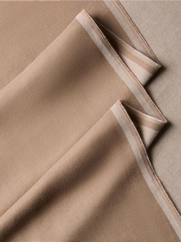 CALVIN ACC.1USCITA Stola Calvin Klein Oversize Logo Jacquard - Beige