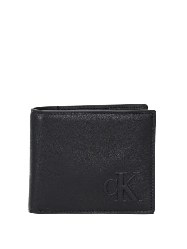 CALVIN ACC.1USCITA Portafoglio Calvin Klein Sculpted Impression Billfold - Nero