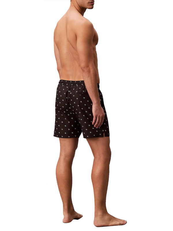 CALVIN BEACH Shorts Mare Calvin Beach All Over - Nero