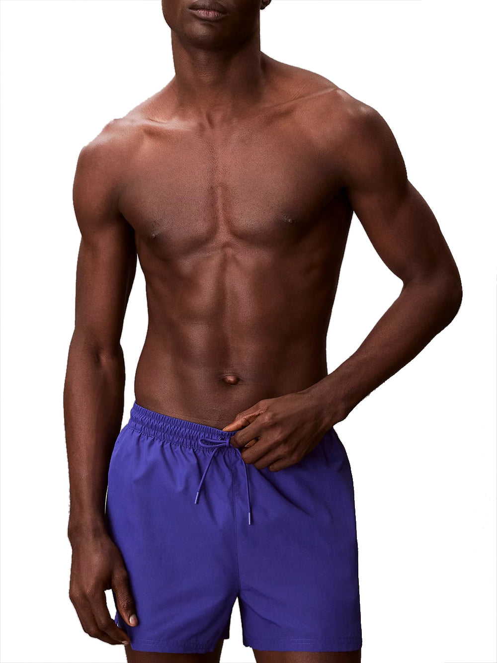 CALVIN BEACH Shorts Mare Calvin Beach Ck Monogram - Royal