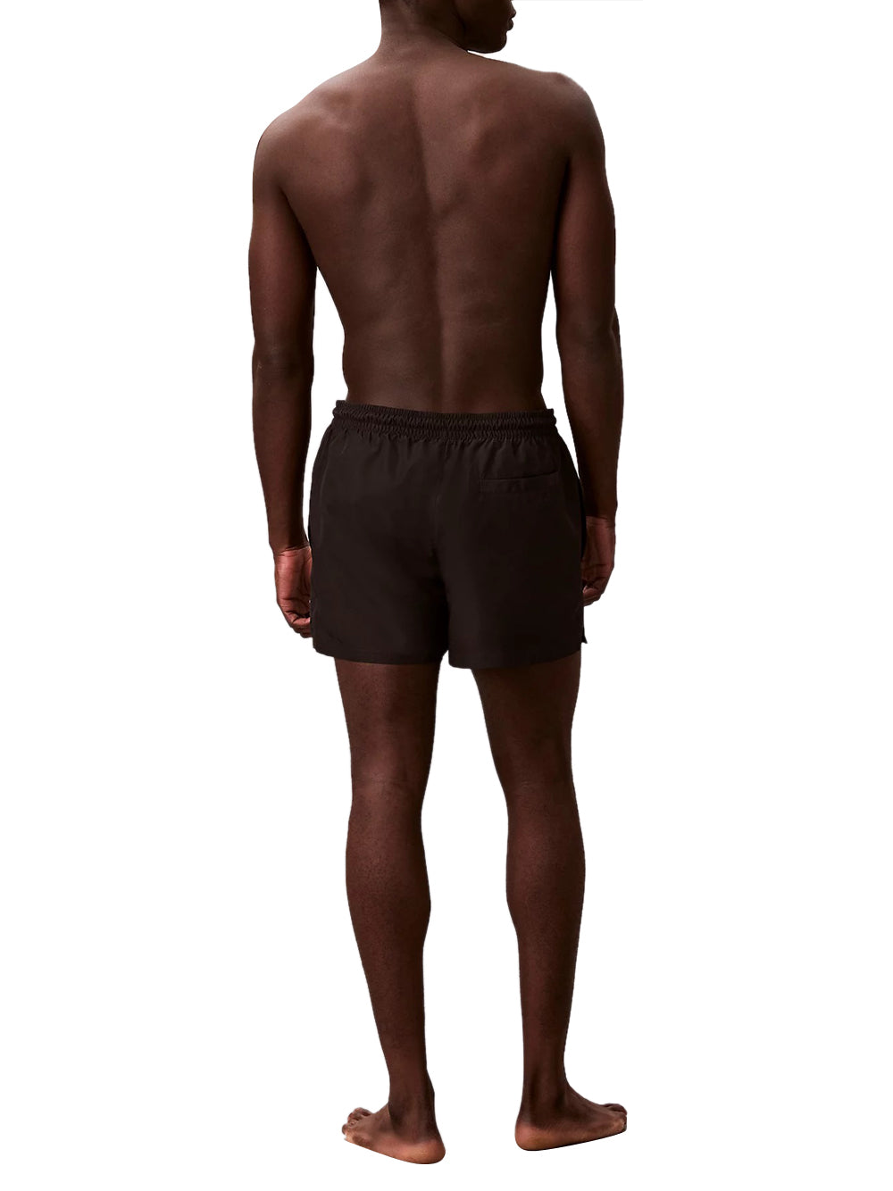 CALVIN BEACH Shorts Mare Calvin Beach Ck Monogram - Nero