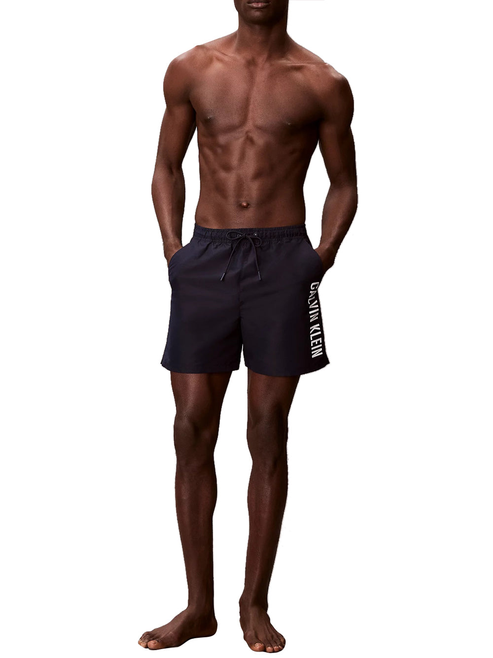 CALVIN BEACH Shorts Mare Calvin Beach Intense Power - Navy