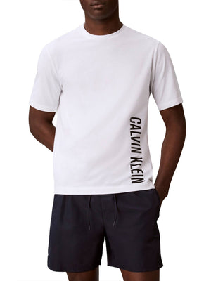 CALVIN BEACH T-Shirt Calvin Beach Coverups Intense Power - Bianco