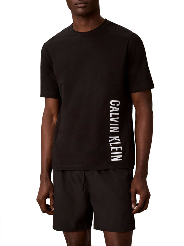 CALVIN BEACH T-Shirt Calvin Beach Coverups Intense Power - Nero