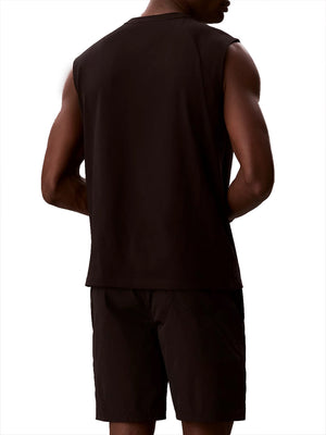 CALVIN BEACH Canotta Calvin Beach Coverups Icon Essentials - Nero