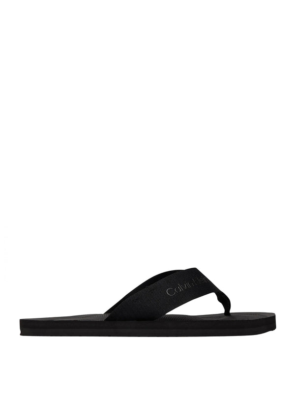 CALVIN CALZATURE 2USCITA Infradito Calvin Klein City Thong Slide - Nero