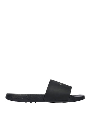 CALVIN CALZATURE 2USCITA Infradito Calvin Klein Chanclas Ess Slide Monobrand - Nero