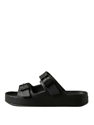 CALVIN CALZATURE 2USCITA Sandalo Calvin Klein Ergon Eva Double Bar - Nero