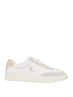 CALVIN CALZATURE 2USCITA Sneakers Calvin Klein Brooke Logo In Tela - Bianco