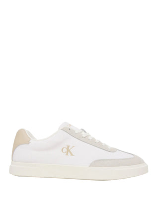 CALVIN CALZATURE 2USCITA Sneakers Calvin Klein Brooke Logo In Tela - Bianco