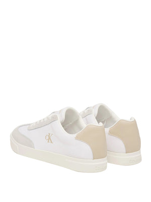 CALVIN CALZATURE 2USCITA Sneakers Calvin Klein Brooke Logo In Tela - Bianco