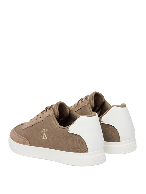 CALVIN CALZATURE 2USCITA Sneakers Calvin Klein Brooke Logo In Tela - Beige