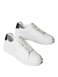 Calvin Klein Sneakers Calvin Klein In Pelle Liscia Con Logo - Bianco