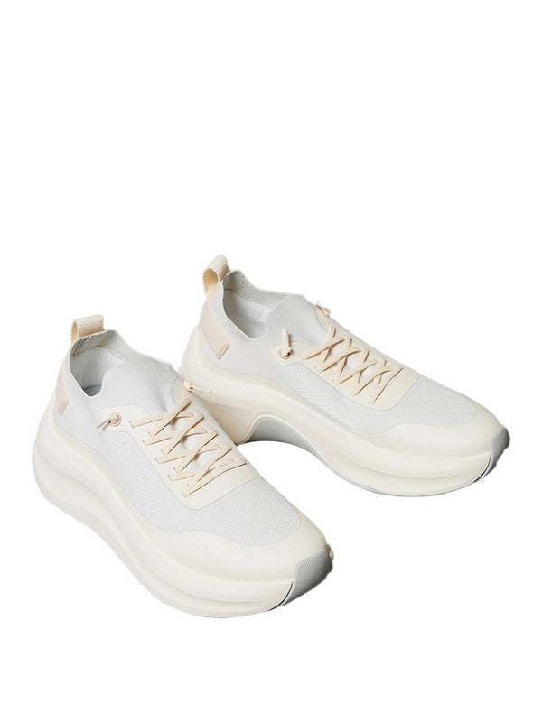 Calvin Klein Sneakers Sovradimensionate Con Calzino In Rete - Multi