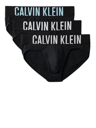 CALVIN UNDERWEAR Calvin Klein Slip In Confezione Da 3 Intense Power Cotton - Nero
