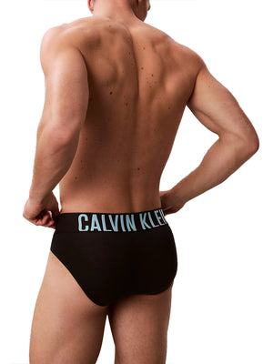CALVIN UNDERWEAR Calvin Klein Slip In Confezione Da 3 Intense Power Cotton - Nero