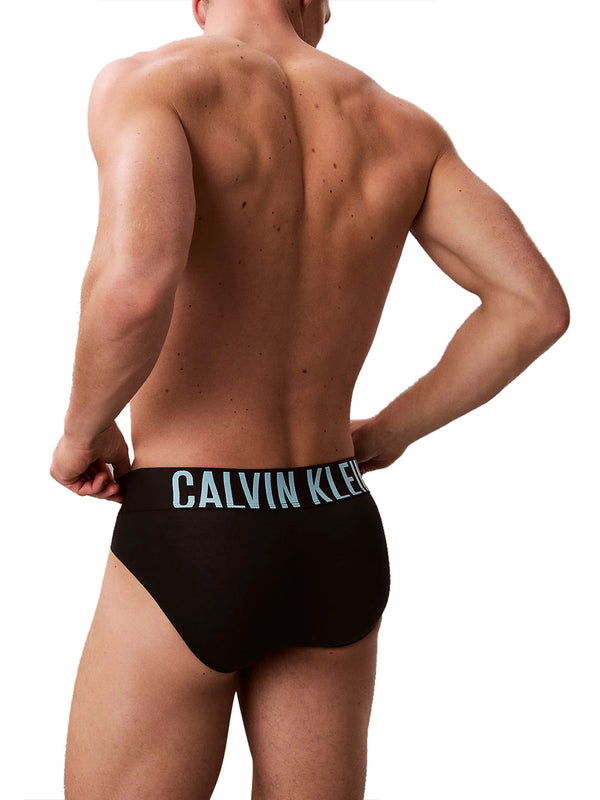 CALVIN UNDERWEAR Calvin Klein Slip In Confezione Da 3 Intense Power Cotton - Nero