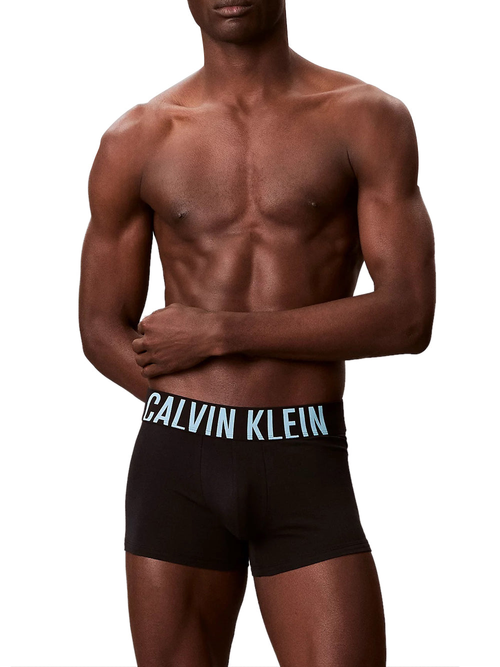 CALVIN UNDERWEAR Boxer Calvin Klein corti in confezione da 3 Intense Power Cotton Nero