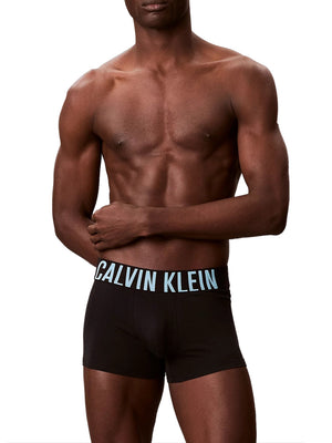 CALVIN UNDERWEAR Boxer Calvin Klein corti in confezione da 3 Intense Power Cotton Nero