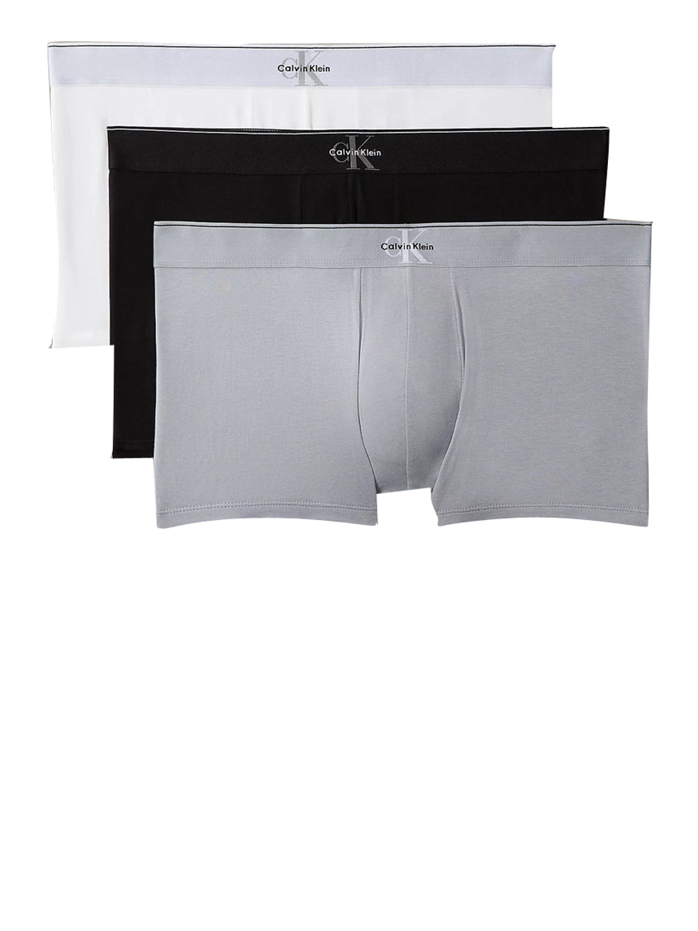 CALVIN UNDERWEAR Boxer Corti Calvin Klein Graphic Monogram Cotton Stretch - Multicolore