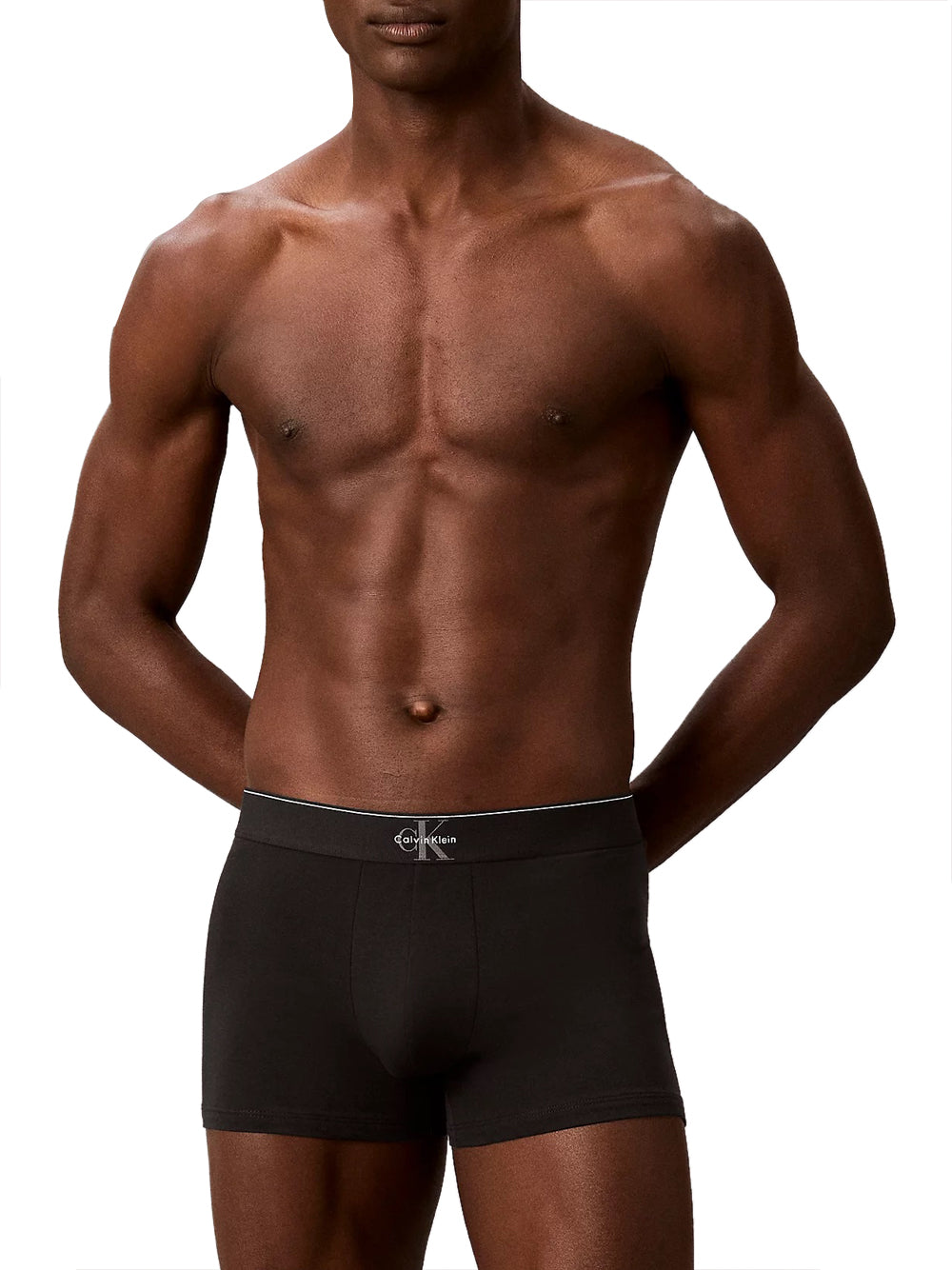 CALVIN UNDERWEAR Boxer Corti Calvin Klein Graphic Monogram Cotton Stretch - Multicolore