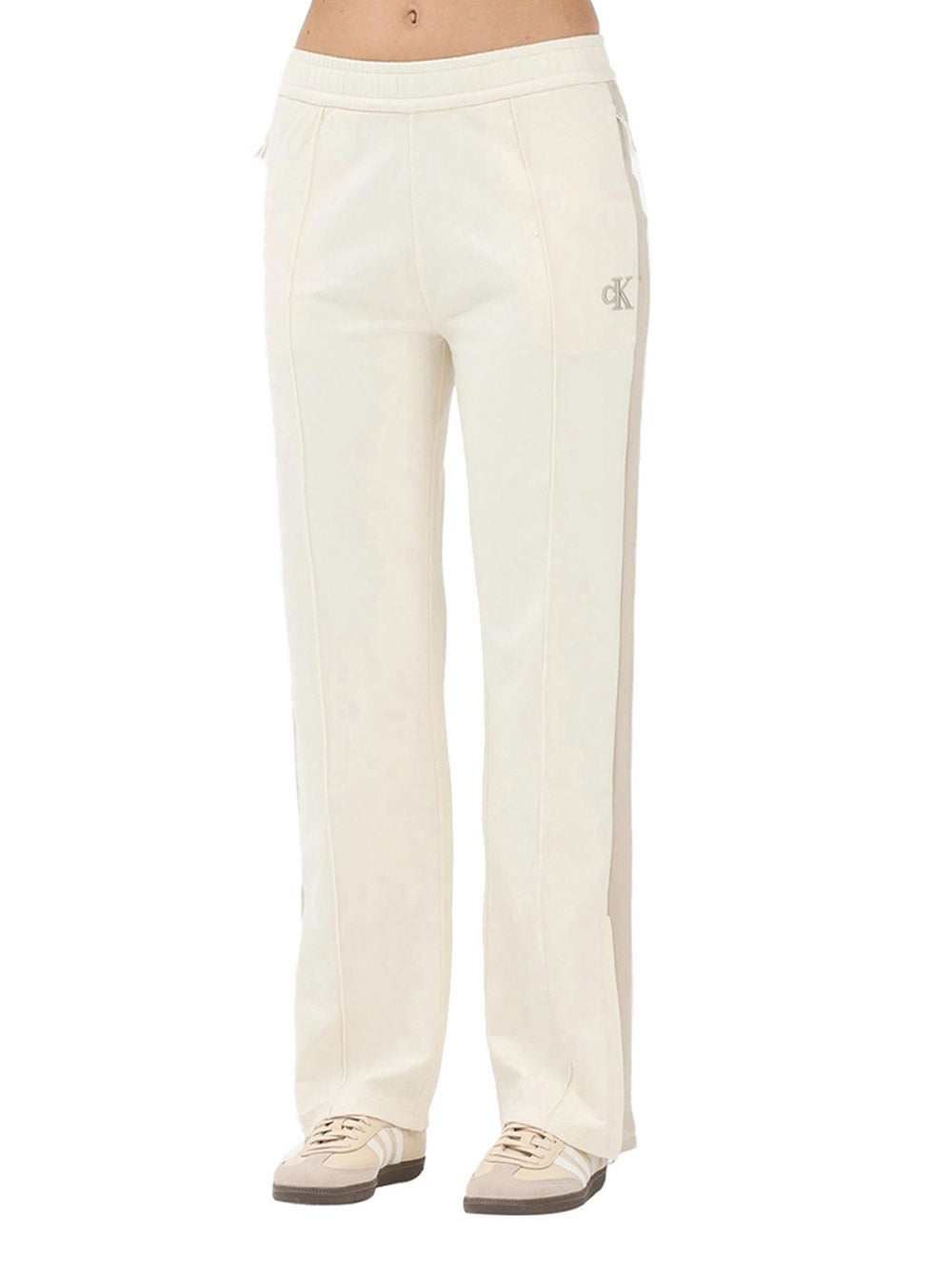 Calvin Klein Pantatuta Calvin Klein Stretch Terry - Crema
