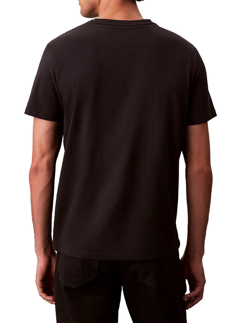 Calvin Klein T-Shirt Calvin Klein Ss Badge 30s Jersey Classic Tee - Nero