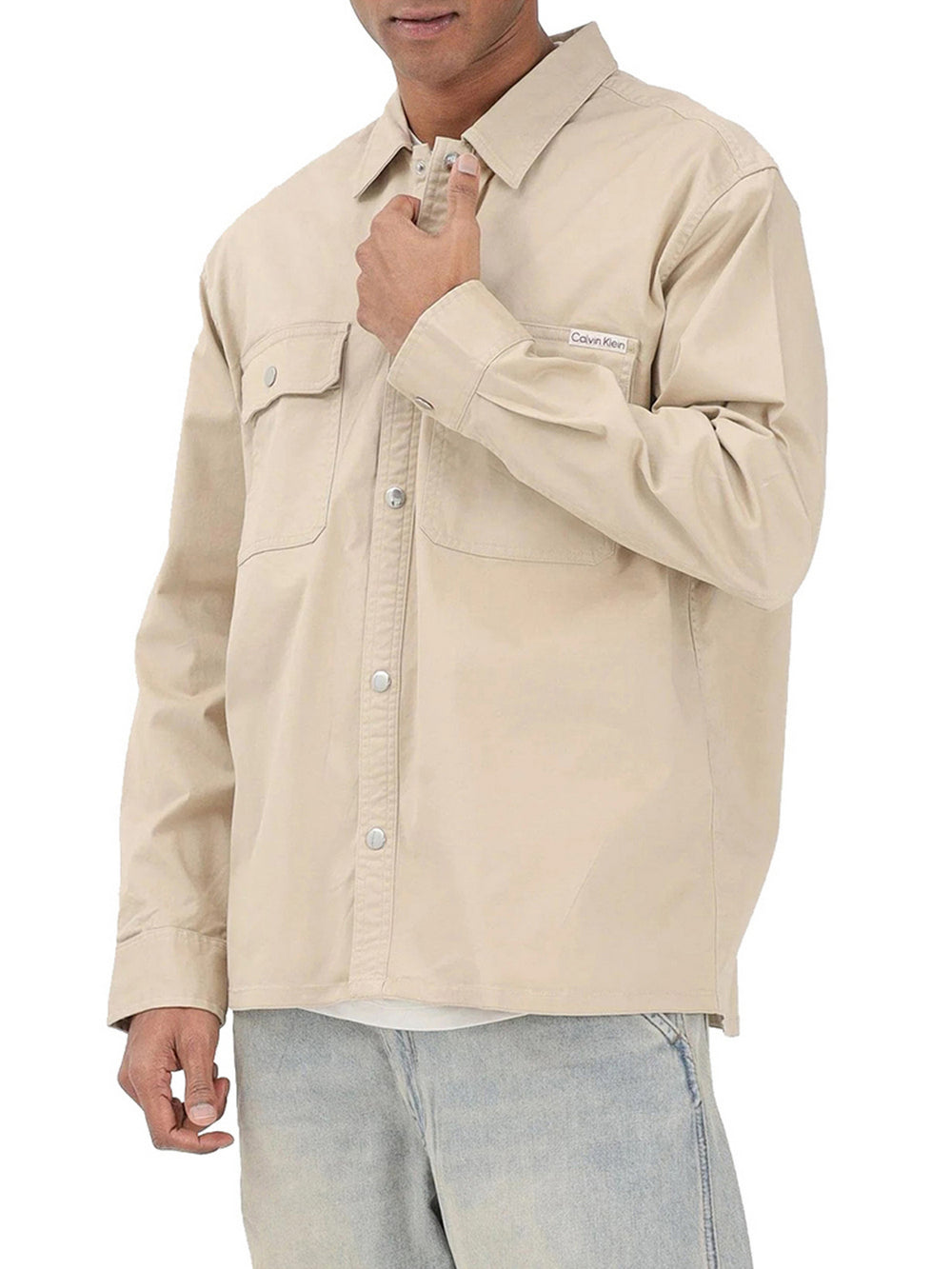 Calvin Klein Camicia Calvin Klein - Beige