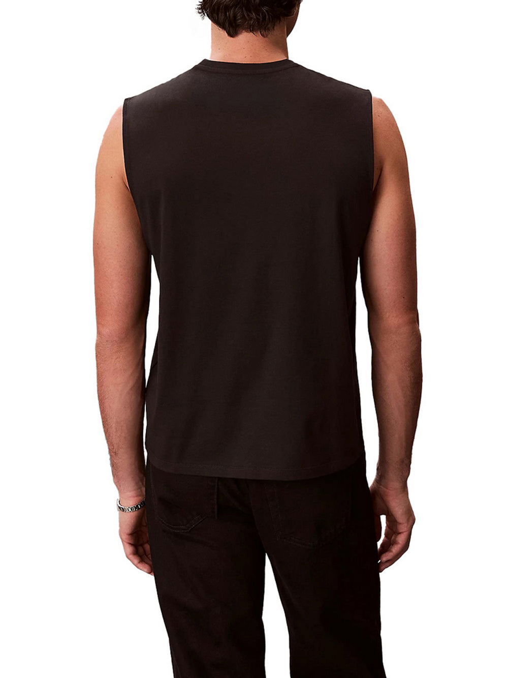 Calvin Klein Canotta Calvin Klein In Cotone Muscle - Nero