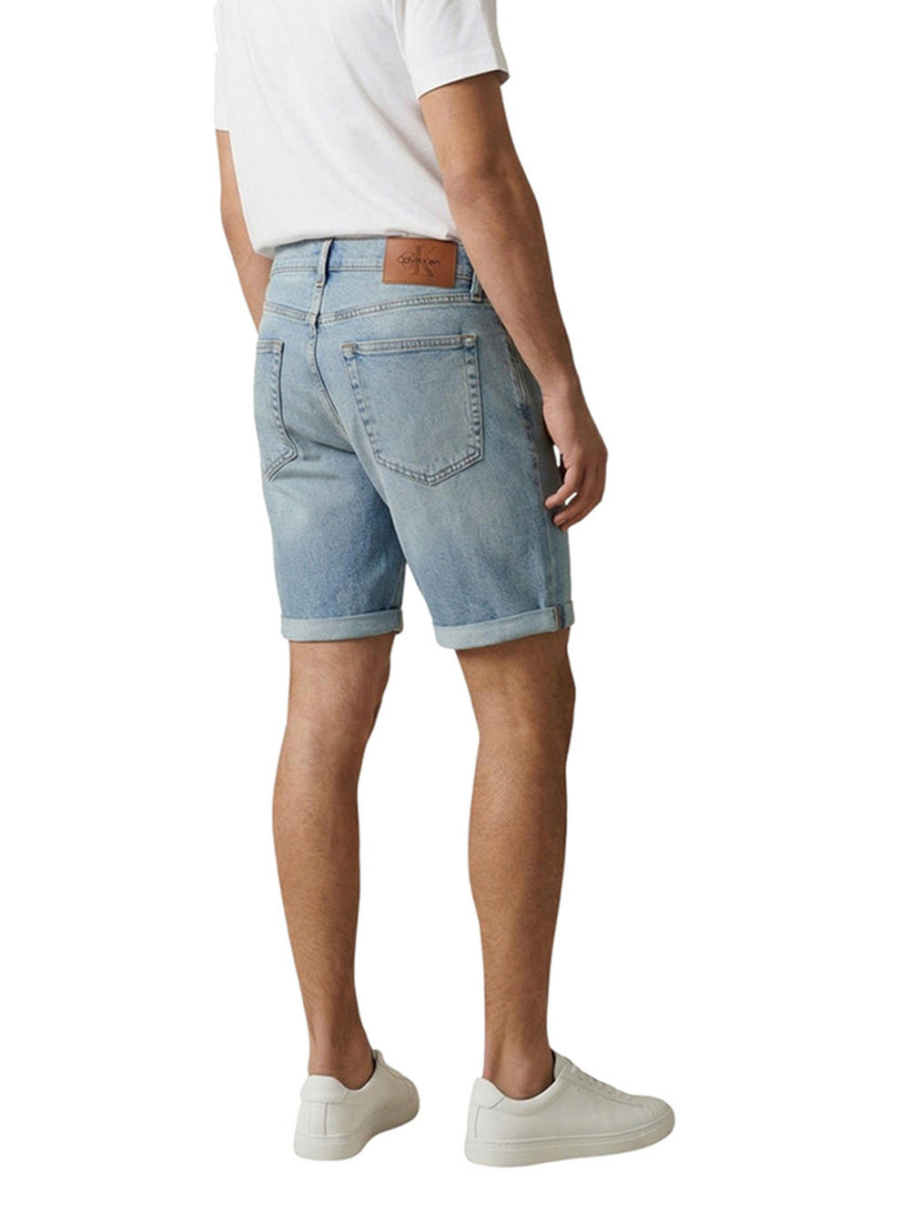Calvin Klein Bermuda Jeans Calvin Klein Slim Abner - Denim