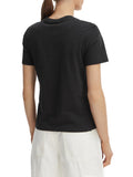 CALVIN2 2USCITA T-Shirt Calvin Klein Logo Frontale Nero