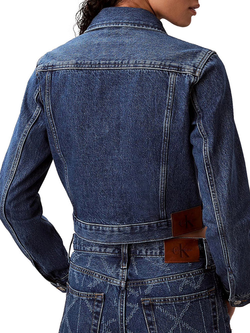 Calvin Klein Giacca In Denim Calvin Klein - Dark Denim