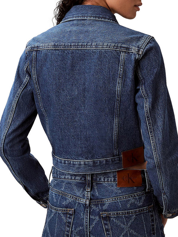 Calvin Klein Giacca In Denim Calvin Klein - Dark Denim