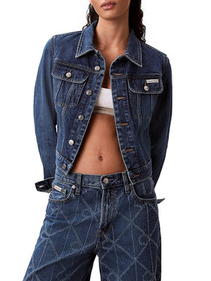 Calvin Klein Giacca In Denim Calvin Klein - Dark Denim
