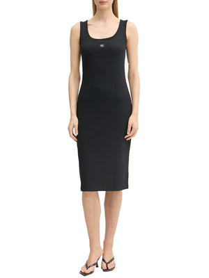 CALVIN2 2USCITA Abito Calvin Klein Logo Frontale - Nero