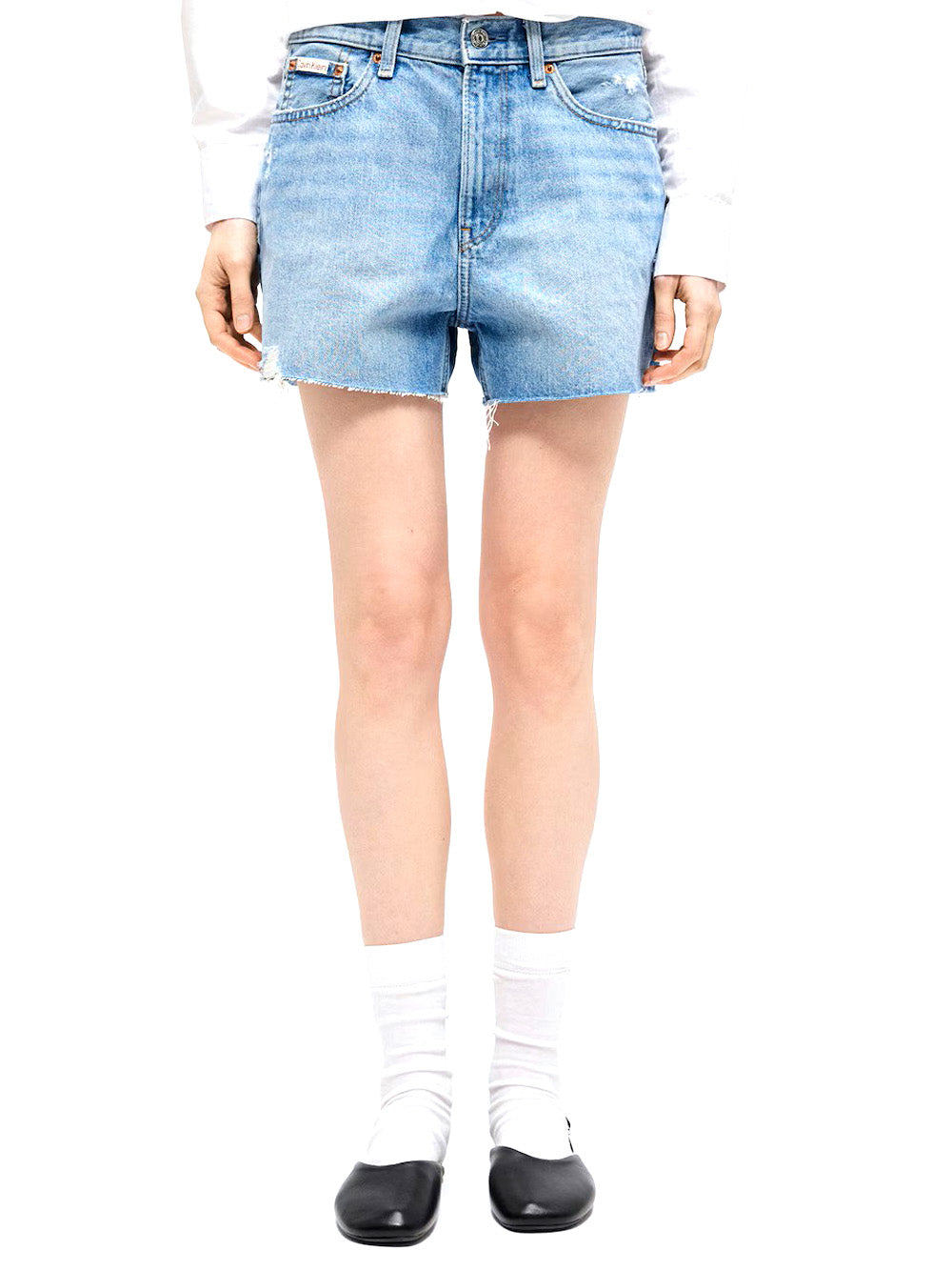 CALVIN2 2USCITA Short Calvin Klein 90S 3 In Bardo Denim