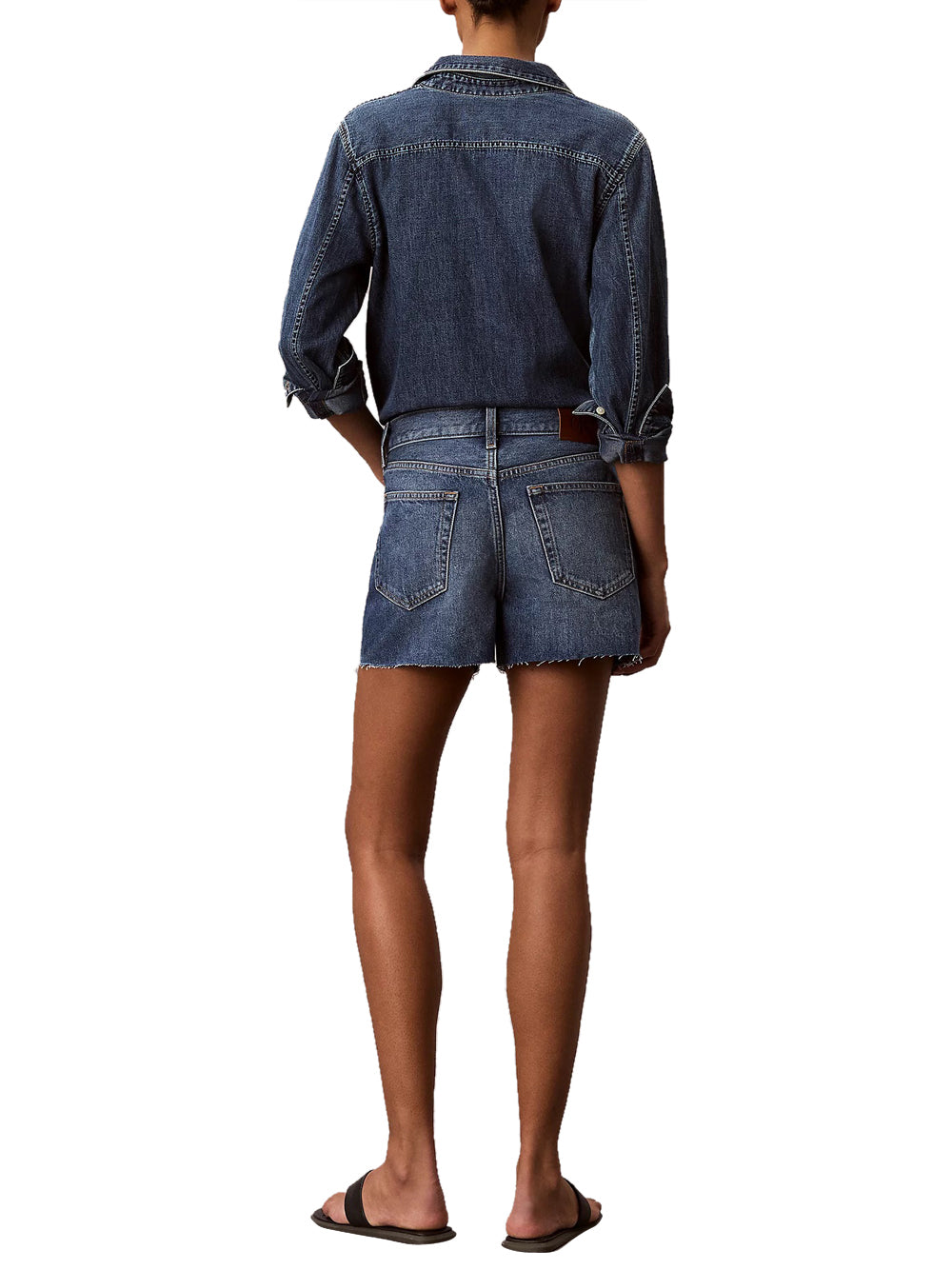 CALVIN2 2USCITA Short Jeans Calvin Klein Taglio Relaxed In Stile Anni 90 Denim