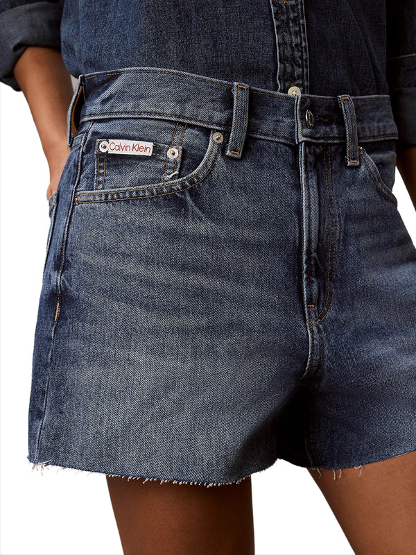 CALVIN2 2USCITA Short Jeans Calvin Klein Taglio Relaxed In Stile Anni 90 Denim