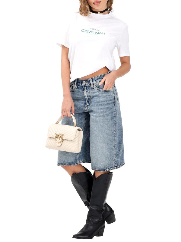 CALVIN2 2USCITA T-Shirt Calvin Klein LV047F810G Bianco