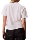CALVIN2 2USCITA T-Shirt Calvin Klein Ss Graphic Boxy Tee - Bianco