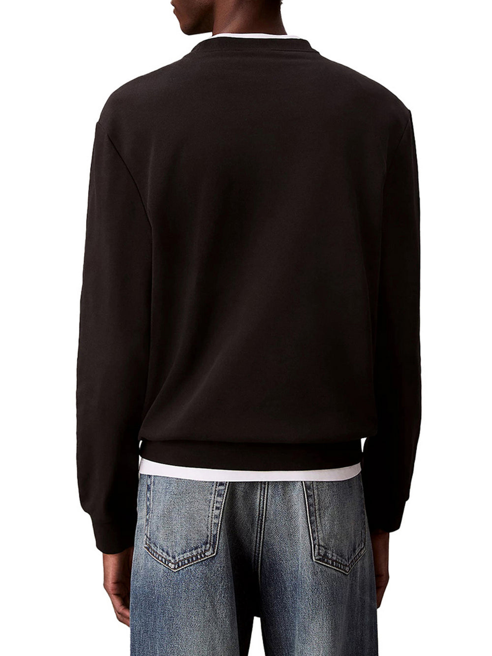 Calvin Klein Felpa Calvin Klein Monologo - Nero